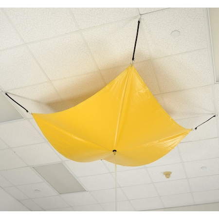 Global Industrial 7' x 7' Leak Diverter - Yellow 641176